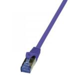 LogiLink Patch kábel PrimeLine Cat. 6A S/FTP lila 1, 5m (CQ304VS)