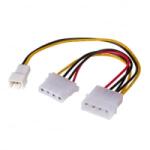 Akyga Molex/Molex/3-pin 12V adapter (AK-CA-35) (AK-CA-35)