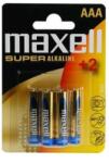 Maxell Alkáli AAA ceruza elem (6db / csomag) (LR03)
