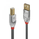 Lindy Cromo Line USB 2.0 Type A - USB-B kábel 2m (36642) (36642) - aqua