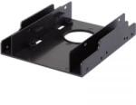 Renkforce Dupla 3, 5-os merevlemez beépítő keret, max. 2 db 2, 5-os (6, 35 cm) SDD merevlemezhez, Renkforce HDA-252P
