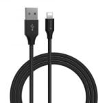 DEVIA EC404 USB-A - Lightning töltőkábel 1m fekete