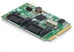 Delock DL95233 2 x SATA 6 Gb/s portos MiniPCIe kártya (95233)