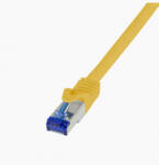 LogiLink Patch kábel Ultraflex Cat. 6A S/FTP 10m sárga (C6A097S)