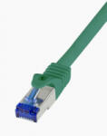LogiLink Patch kábel Ultraflex, Cat. 6A, S/FTP, zöld, 3 m (C6A065S) (C6A065S)