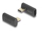 Delock USB-C 90 fokos adapter (60244) (60244) - aqua