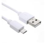 Gigapack Adatkábel és töltő (USB - microUSB, 100cm) FEHÉR