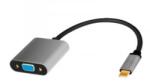 LogiLink USB 3.2 Gen1 Type-C adapter, C/M --> VGA 0, 15 m (CUA0104) (CUA0104) - aqua