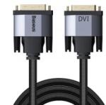 Baseus videó kábel DVI-DVI kétirányú 2m szürke (CAKSX-R0G) (CAKSX-R0G)