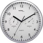 Technoline Analóg kvarc falióra hőmérséklet és légnedvesség mérővel, O 26 cm, Techno Line WT 650
