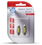 m-tech 24V C5W C10W 36mm szofita 3xSMD5050 Can-Bus fehér színű pár (72LB9310W)