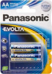 Panasonic 1.5V Alkáli AA ceruza elem EVOLTA (2db / csomag) (LR6EGE/2BP) (LR6EGE/2BP) - aqua