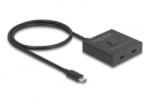 Delock USB 10 Gbps USB Type-C kapcsoló fekete (18911)