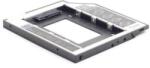 Gembird 2, 5' --> 5, 25' HDD beépítő keret laptophoz 12.7mm (MF-95-02) (MF-95-02)