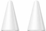 Baseus Apple Pencil érintőképernyő ceruza póthegy (szilikon, puha) 12db fehér (GP-140194) (GP-140194) - aqua