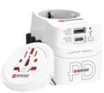 SKROSS PRO Light USB AC45PD - World utazó adapter (1.302474) (1.302474) - aqua