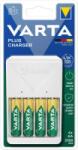 VARTA Plug akku töltő + AA 2100 mAh 4db akkuval (57657101451) (57657101451) - aqua
