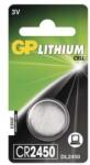 GP Batteries CR2450 Lithium gombelem (1db/bliszter) (B15851)