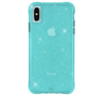 Case-Mate SHEER szilikon telefonvédő (közepesen ütésálló, légpárnás keret, csillámporos) VILÁGOSKÉK [Apple iPhone XS Max 6.5] (CM037986)
