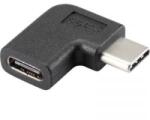 Renkforce USB 3.1 (Gen 2) Átalakító [1x USB-C dugó - 1x USB-C alj] 90°-ban jobbra hajlított