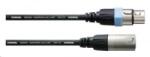 Cordial CCM 1 FM mikrofon kábel 1 XLR female 3-pin -> 1 XLR male 3-pin (CCM 1 FM) - aqua