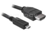 Delock DL82664 High Speed HDMI Ethernet kábel A/D - A apa - apa 2m