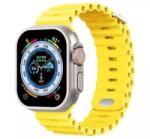 Phoner River Apple Watch 41/40/38 mm szilikon szíj sárga (72495) (PH72495)