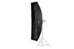 Godox Bowens softbox 40x180cm méhsejtráccsal (GXD145881) (GXD145881)