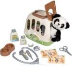 Smoby Servietă veterinară cu cutie portabilă 2în1 Veterinary Case Smoby cu panda de pluș și echipament medical 12 accesorii de la 3 ani (SM340303)