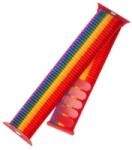 FIXED Apple Watch 38/40mm kötött nylon szíj szivárvány (FIXNST-436-RA)