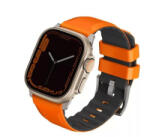 Uniq Linus Airosoft Apple Watch 42/44/45/49mm szilikon szíj narancs (UNIQ-49MM-LINUSVORG)