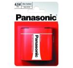 Panasonic elem (3R12, 4.5V, cink-karbon) 1db /csomag (3R12R-1BP / 3R12Z/1BP) - aqua