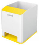 Leitz WOW Sound tolltartó fehér-sárga (53631016) (53631016) - aqua