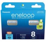 Panasonic Eneloop 1.2V AAA Ni-Mh 800mAh akku (8db) (BK-4MCDE/8BE) (BK-4MCDE/8BE)