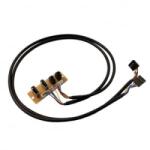 Akyga 2xUSB 2.0 előlapi 65mm csatlakozó (AK-CA-74) (AK-CA-74)