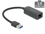 Delock USB-A adapter apa - 2, 5 Gigabit LAN kompakt (66646)