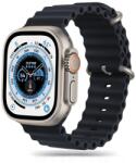 Tech-Protect IconBand Pro szíj Apple Watch 4 / 5 / 6 / 7 / 8 / 9 / SE / Ultra 1 / 2 (42/44/45/49 mm) - fekete - smartdiszkont