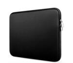 Gigapack notebook tok álló, textil, ütésálló belső réteg, cipzáras, univerzális, 14-15' fekete (GP-110237)
