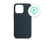 Phoner Apple iPhone 14 Pro Max Magsafe szilikon tok kék (71767) (PH71767)
