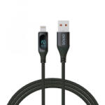 SAVIO CL-173 USB - Lightning kábel 1m fekete
