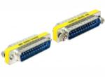 Delock Sub-D 25 tűs apa-apa nemváltó adapter (65482)