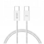Tech-Protect Ultraboost USB-C / USB-C PD60W/3A kábel 1m fehér (129689)