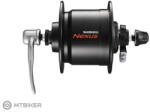Shimano első agy dinamóval DHC3000 6V/3W 36d. fekete r. u. +túlfeszültség védelem SMDH10 ()
