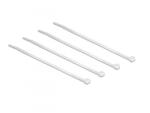 Delock kábelkötözők 200 x 3.6 mm 100 db átlátszó (18606) (18606)