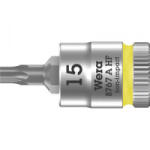Wera 8767 A 05003363001 Belső kerek hatlap (TX) Dugókulcs bit betét T 15 1/4 (6, 3 mm)