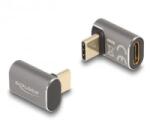 Delock USB-adapter 40 Gb/s USB Type-C PD 3.0 100 W 8K 60 Hz szürke - aqua