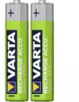 VARTA Mikroceruza akku AAA NiMH, 1, 2V 550 mAh, 2 db, Varta Longlife HR3, HR03, UO100557, DC2400, DC2400B4N, LR03 (56733101402)