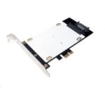 LogiLink HDD/SSD hibrid kártya PCIe (PC0079) (PC0079) - aqua
