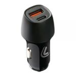 LAMPA PowerTec Szivargyújtós USB gyorstöltő USB-A/Type-C 12/24V (0138718)