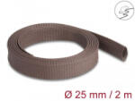 Delock rágcsálóbiztos fonott, nyújtható kábelharisnya 2m x 25mm barna (20901) (20901)